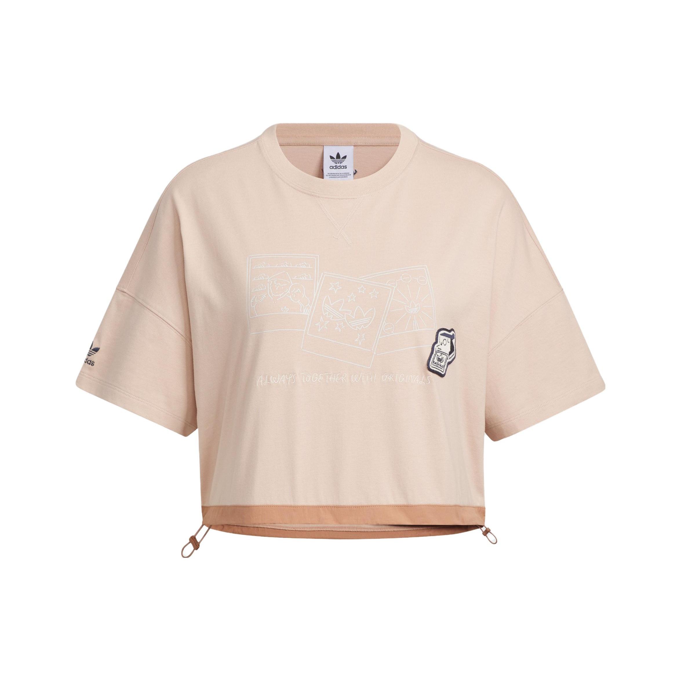 (WMNS) adidas originals x Yu Nagaba Short T-Shirt Asia Sizing  Pink  Women s IS0650 XL