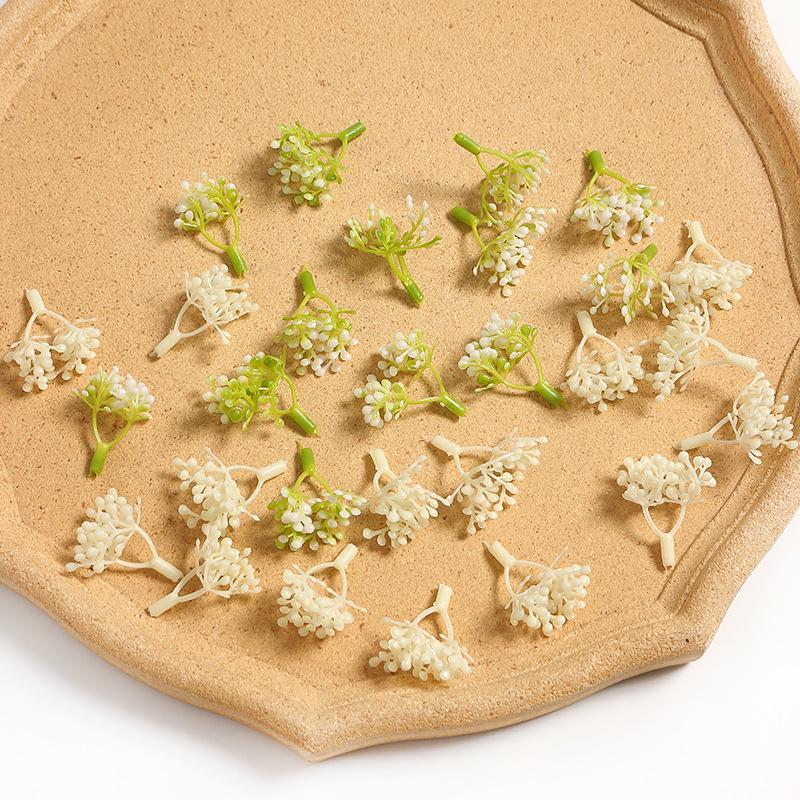 Wild Mulberry Wreath Material - Green Plant Ornaments for DIY Home Decor