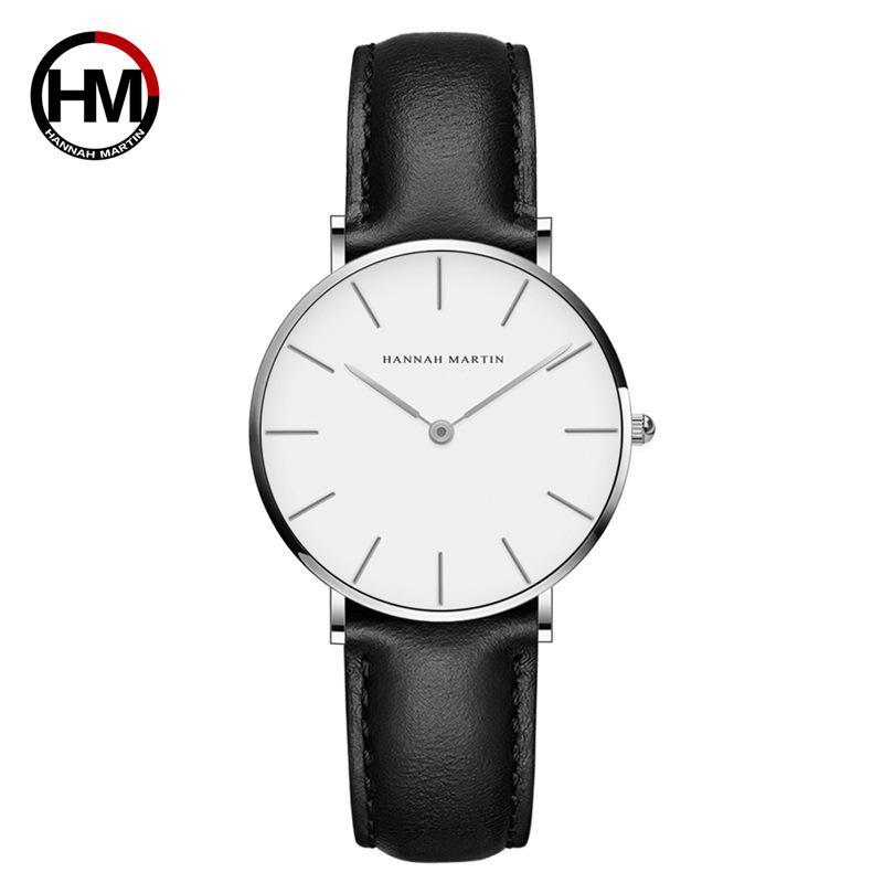 Hannah Martin Damenuhr, wasserdicht, 36 mm, modisch, vielseitig