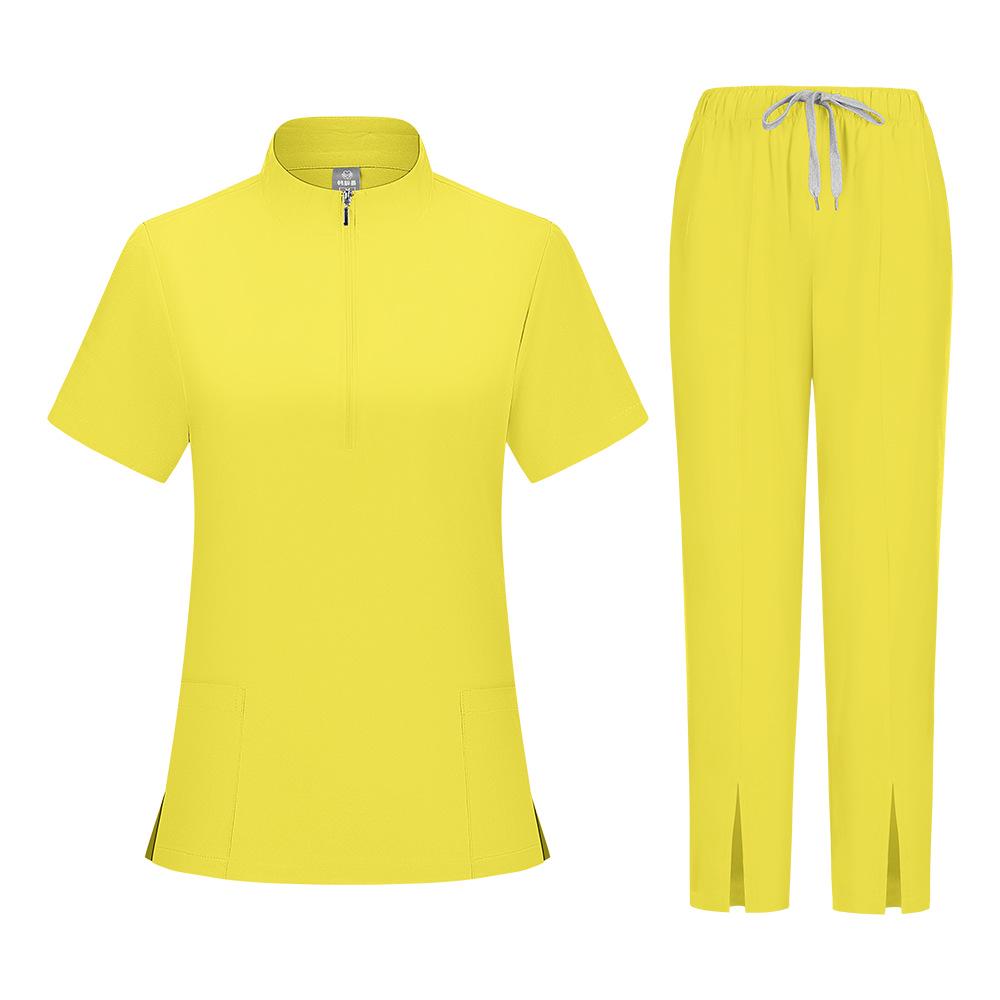 HZMoni Unisex Quick-Dry Dental Uniform Set - Long Pants