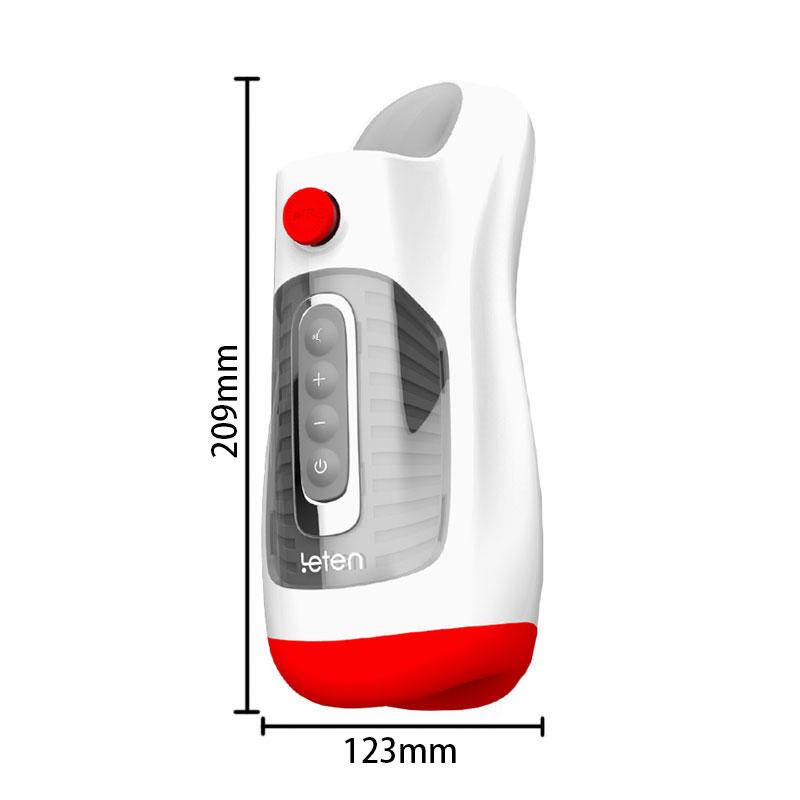 JIUAI Echt Oral Blowjob Männlicher Masturbator Deep Throat Air Control Vakuum Saugen Vibrierende Sex Maschine Sex Spielzeug für Männer