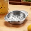 111 Stainless Steel Drain Filter Water Filter Oil Basket Binaural Canned Slag Filter Kitchen Tools