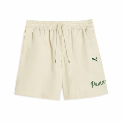 Logo Breathable Comfortable Loose Casual Shorts Men Shorts Khaki 632535-87