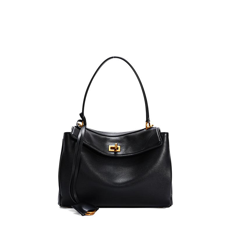 Hot-selling Leather Women's Bags, Crossbody Shoulder Bags, Underarm Portable High-end Large-capacity Women's Tote Bags