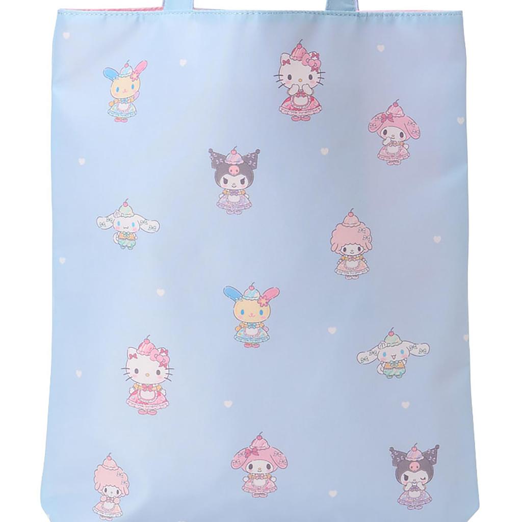 Sanrio Tote Bag Ice Sanrio Characters A4 Size Suitable for Ages 3 and Up 016926 (Dreamy Parlor)