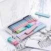 Four Candies Pastel Mechanical Pencil Set of 6, 0.5mm&0.7mm&0.9mm Mechanical Pencil, Easy to Write, Junior High School Students, 360 Mechanical