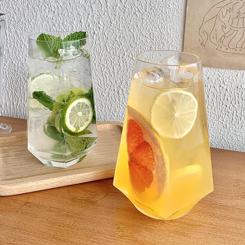 Shangqi Faceted Glass Tumbler