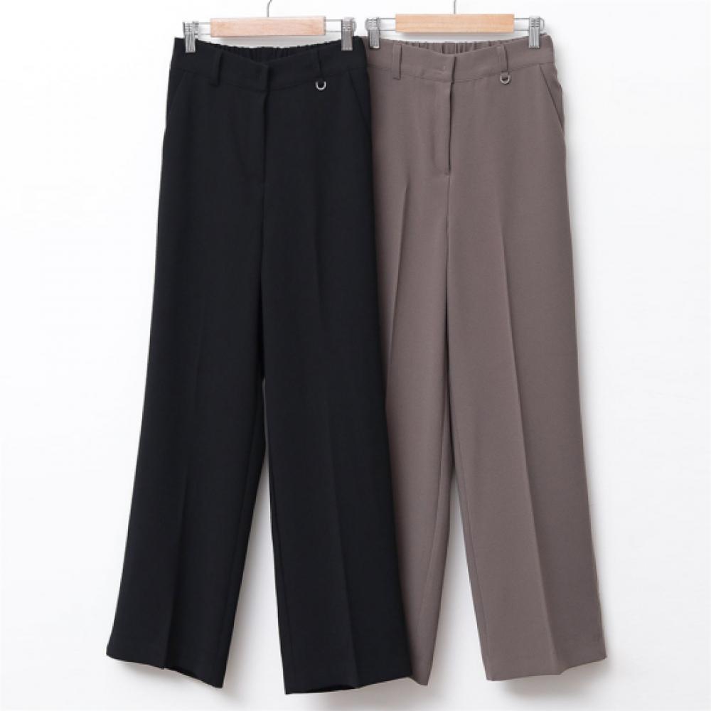 New Arrivals Open Run Women Autumn Office Style Wide Leg Pants