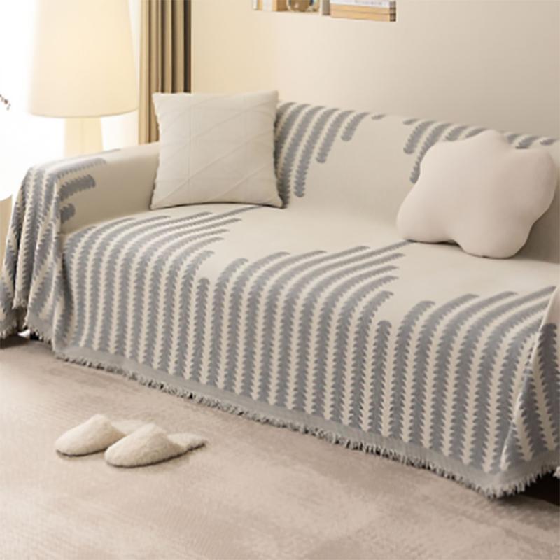 

Роскошное противоскользящее полотенце для дивана из шенилла, чехол для дивана, полотенце для угловой скамьи, подушка для сиденья, защита дома 180X130cm серый