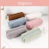 Soft Velvet Pen Bag With Spacious Storage For Girls And Office Use