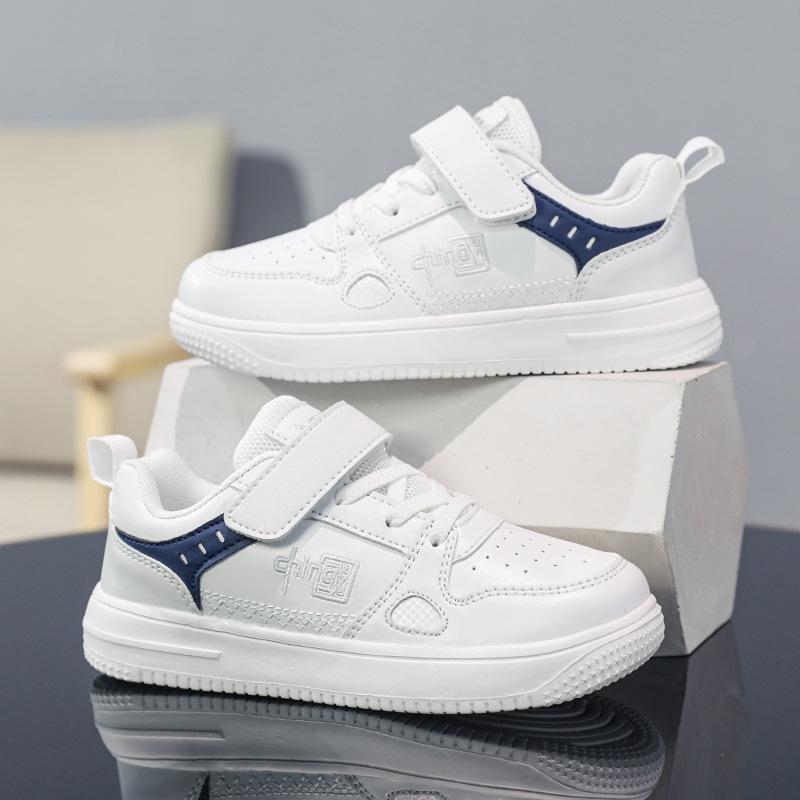 Grundschüler Boardschuhe Koreanische Version Trendschuhe Teenager Jungen Freizeitschuhe Bequemer Klettverschluss Mädchen Sportschuhe Skateboard-Schuhe