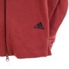 adidas Back design Long sleeve Wording Zip hoodie S Back brushed Women Used