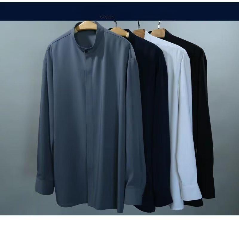 Pánská košile s dlouhým rukávem podzimní modely pánské košile temperament Slim inch