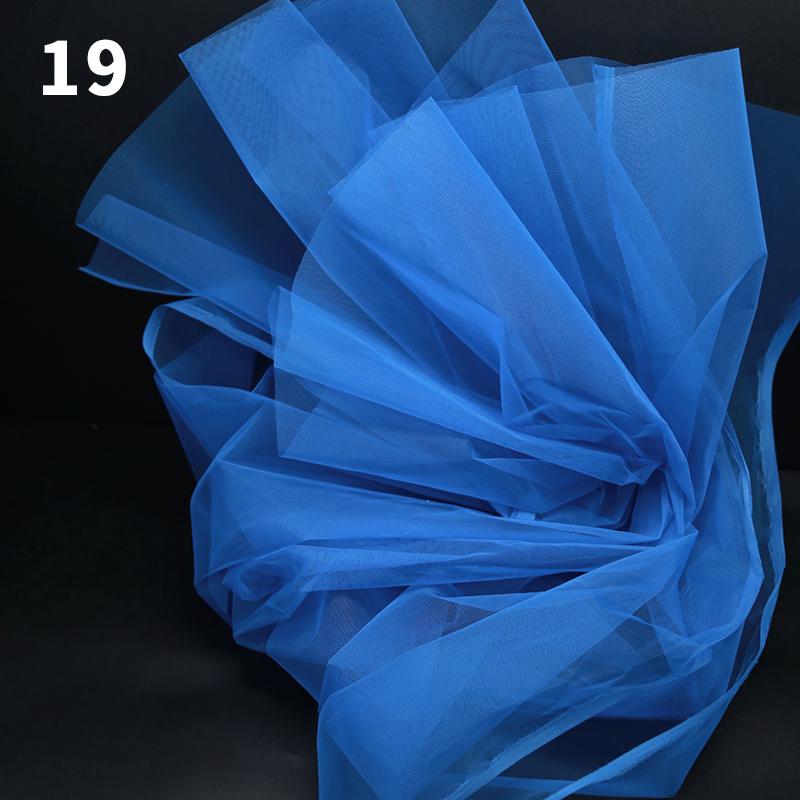 100x160cm Hard Tulle Mesh Fabric for DIY Wedding Dress Skirt Yarn Cloth Decoration Fabric by Per Meter Polyester Stiff Mesh New