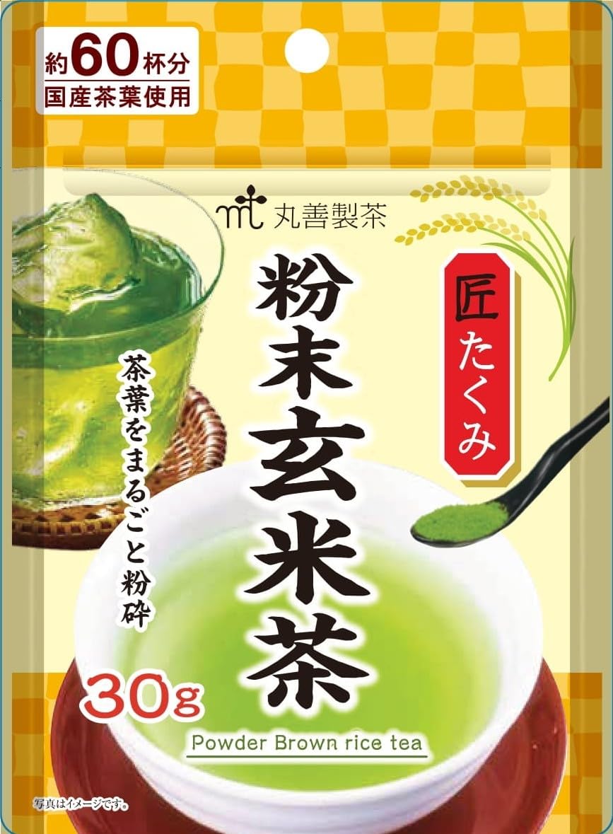 Maruzen Seicha Takumi Domestic Powdered Brown Rice Tea 30g x 3 packs