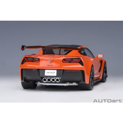 AUTOart 1/18 Scale Chevrolet Corvette (C7) ZR1 Orange Finished Product
