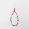 Mobile Phone Chain Beaded Colorful Cartoon Fruit Smiling Face Soft Pottery Letter Beaded To Prevent Mobile Phone from Hanging Chain.
