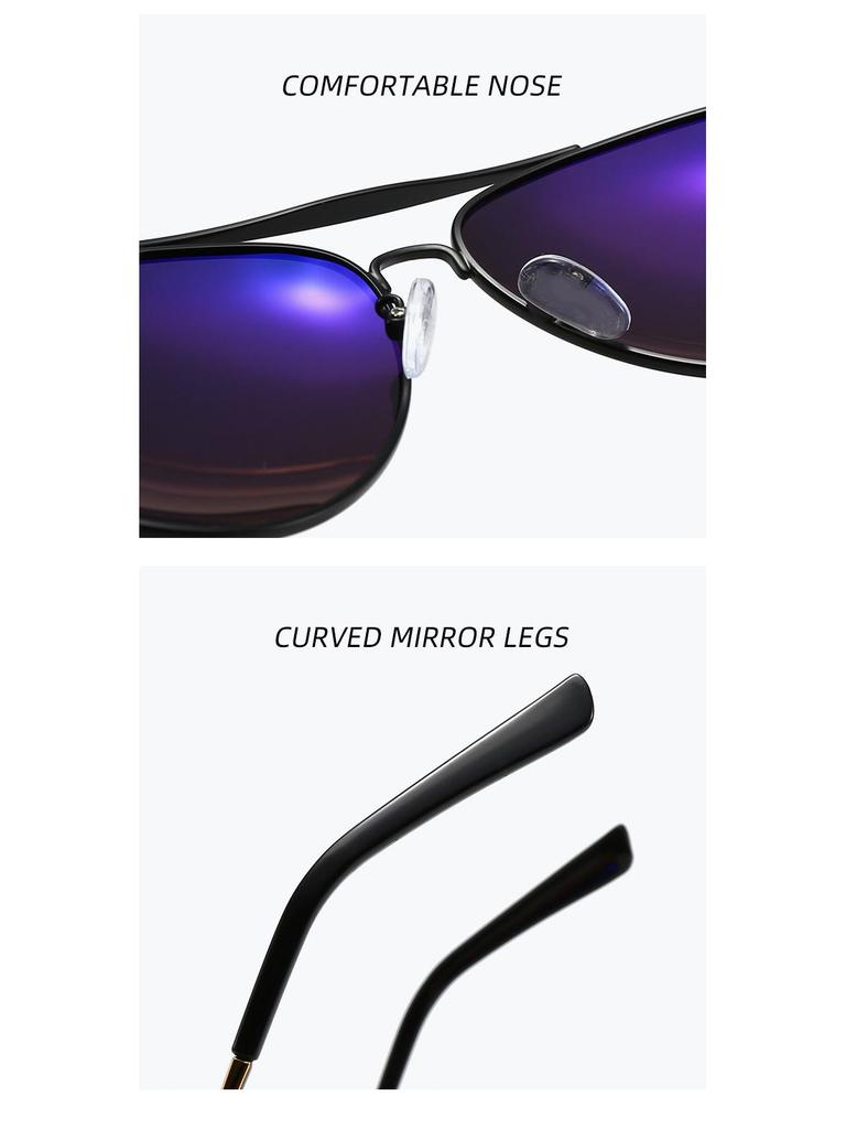 New Men's Trendy Frog Eyeglasses Casual Driving Vacation Sunglasses 571