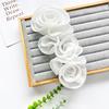 Folded Design 3D Floral Patch Decorative Cloth Fabric DIY Chest Flower  Wedding Dress