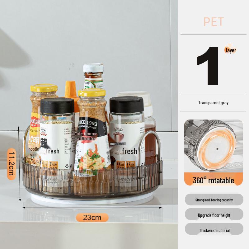

Кухонная вращающаяся подставка для специй: Органайзер для столешницы большой вместимости и поднос для приправ