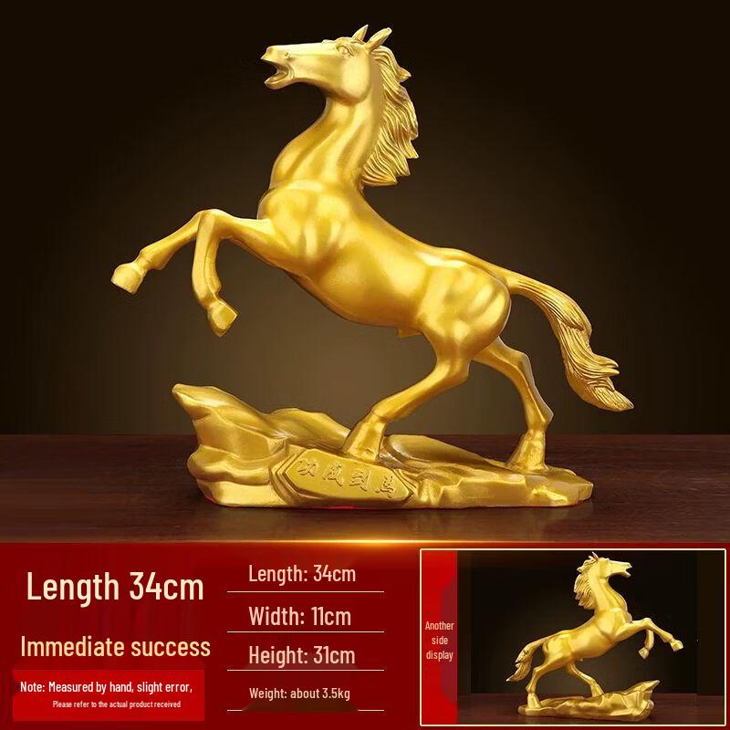 Prosperity Copper Horse Sculpture