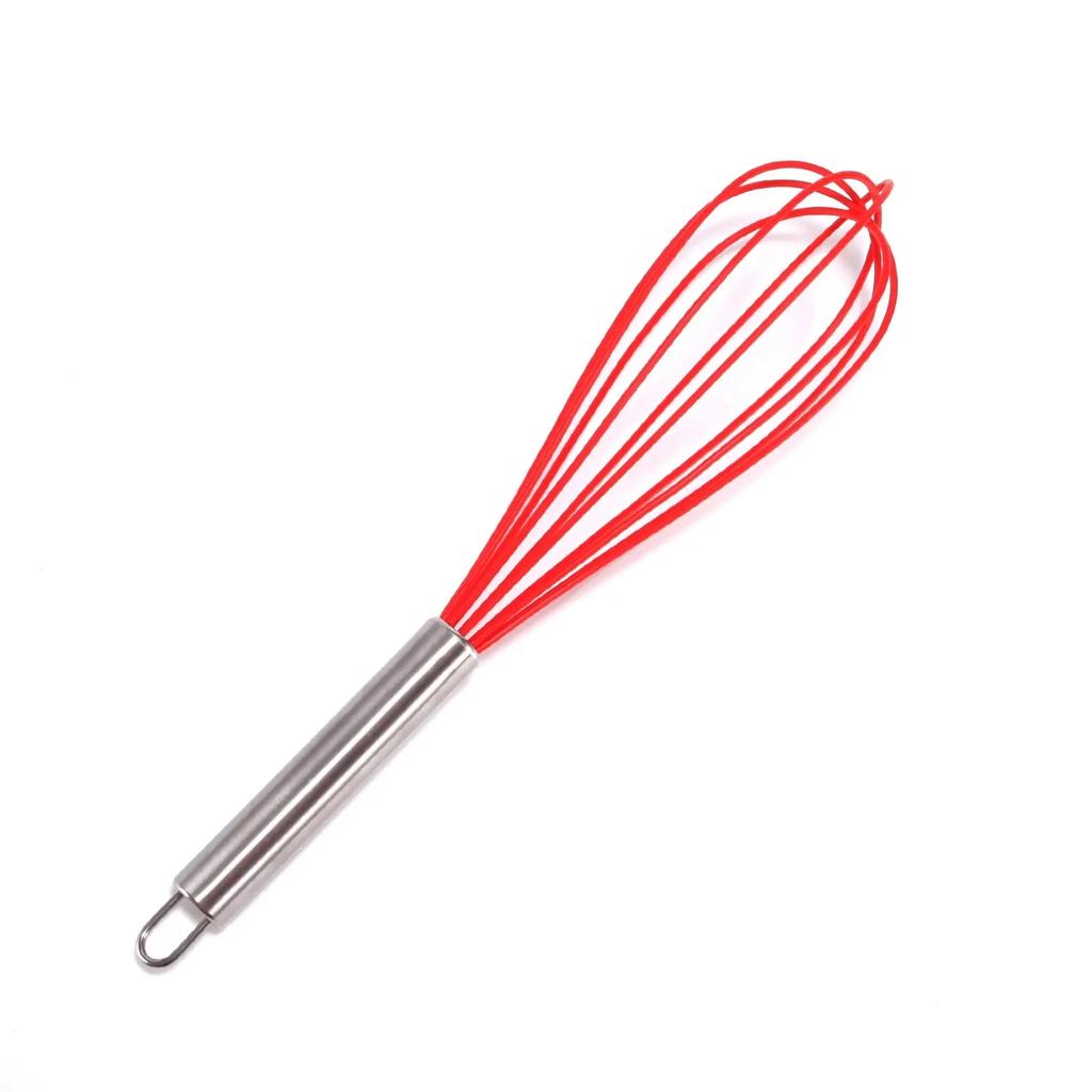 2025 1pcs Drink Whisk Mixer Egg Beater Silicone Egg Beaters Kitchen Tools Hand Egg Mixer Cooking Foamer Wisk Cook Blender for Drink Whisk