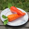 3D Simulated Foam Carrot Durable Fake Vegetable Props Fake Vegetable Carrot Model Party