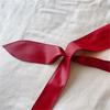 Waist Belt Obi Belt Knotted Self Tie Wrap Belt for Wrap Dress Halter Dress Wide Cinches Belt Soft PU Tie Up for Girls