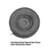 Sealing Cord Fiberglass Rope Seal Stove Door Cord Gasket 8/10/12/14/16mm Black Fiberglass For Chimney Fireplace