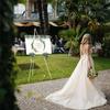 2X White Easel Stand For Display Wedding Sign & Poster-63Intall Easels For Display Holder-Collapsable Poster Easel