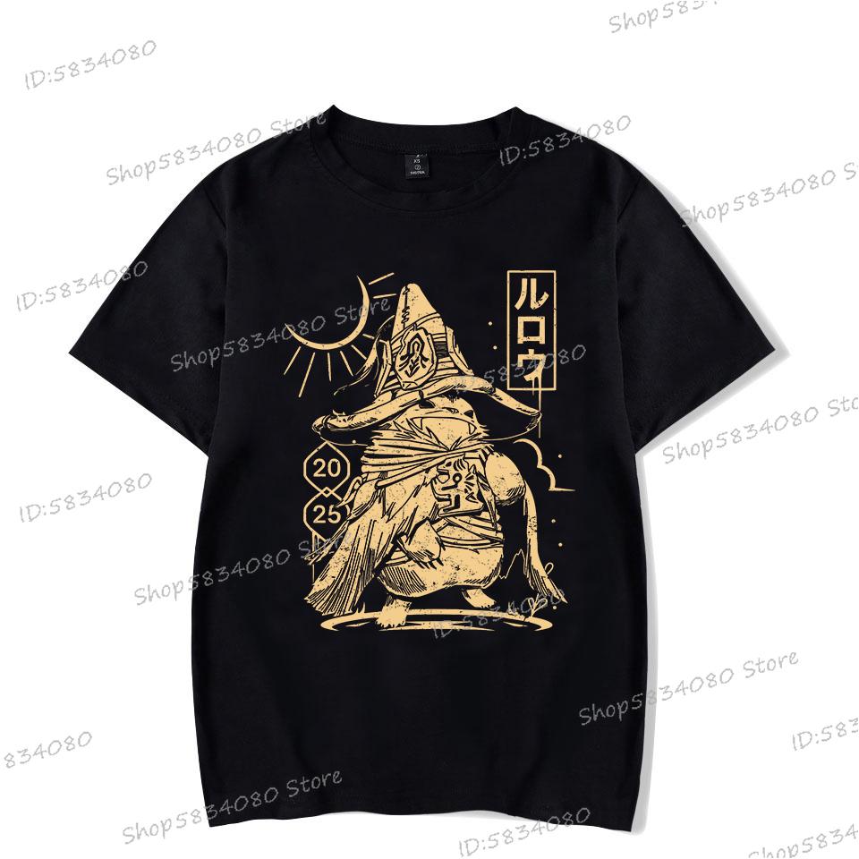 Unisexs Tshirts Monster Hunter Wilds Vintage Graphic Tee Gamer Funny Crewneck Short Sleeve Tee Gift Game Fans Fashion Casual Tops