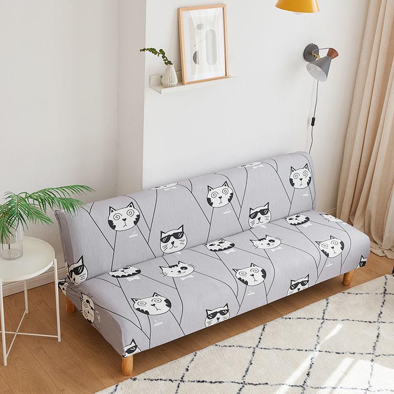 Stretch Sofa Cover Folding Big Elasticity Couch Cover Sofa Without Armrest Stretch Sofa Cover Folding Big Elasticity Couch Cover Sofa Without Armrest