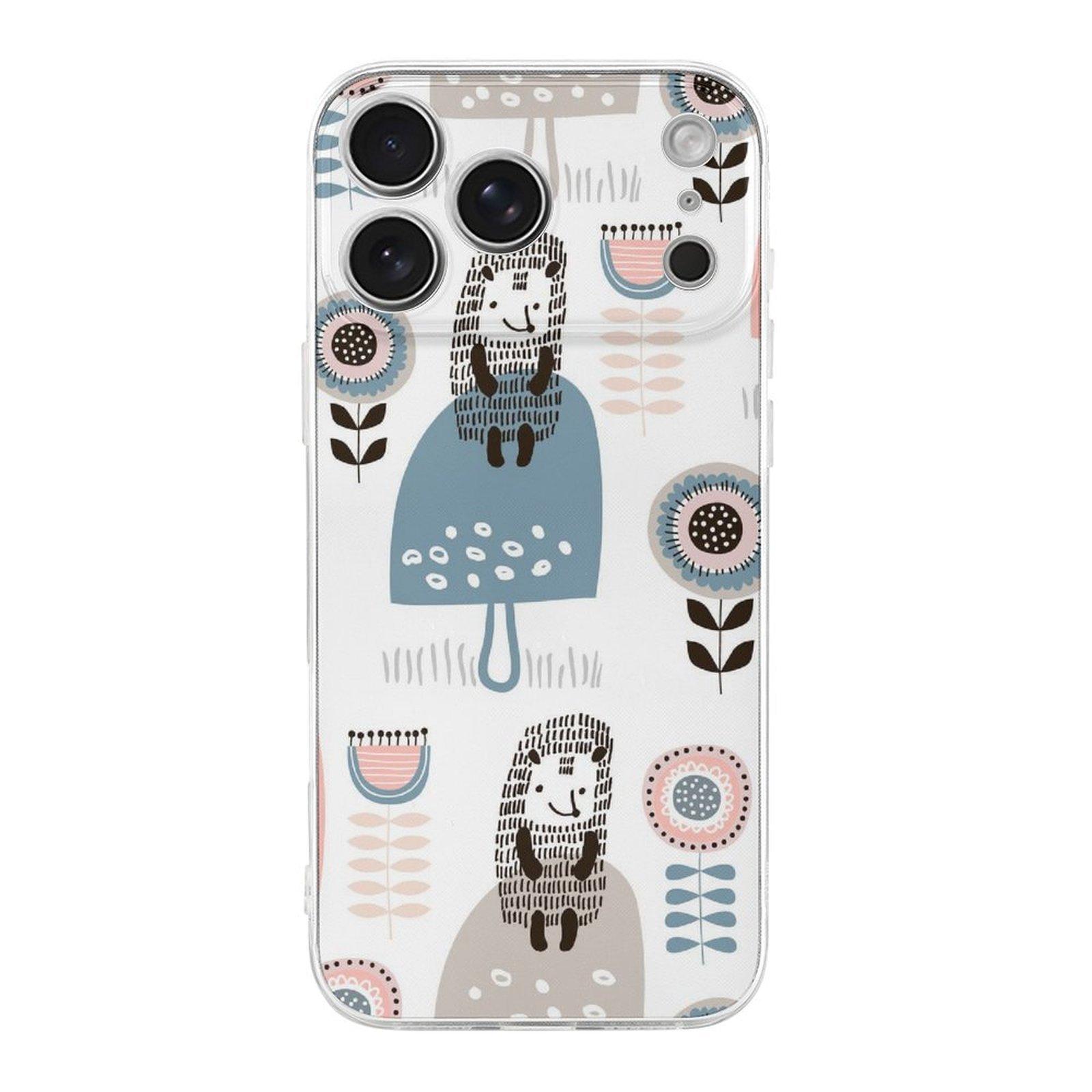 

1 Pack For Iphone 17/17Air/17Pro/17ProMax Transparent TPU Soft Protective Case With Cushion Corners, Slim Fit And Clear Back IPHONE-17ProMax белый