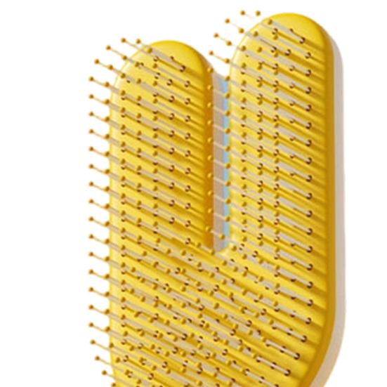 U-shaped Air Cushion Brush Magnetic Multi-functional Anti-static Scalp Massage Comb Women Portable