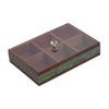 Divided Serving Tray Appetizer Decorative with Clear Lid for Candy And Fruits Dessert Cookies