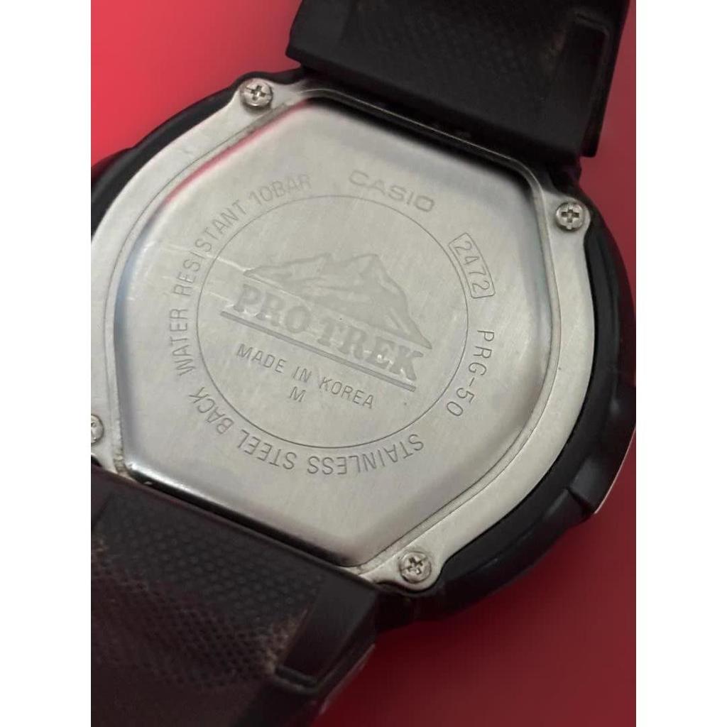 Used CASIO PRO TREK CASIO Solar Watch Outdoor Mountaineering