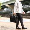 STEFANOMANO Time Premium Limonta Nylon and Genuine Large Made in Italian Leather Business Perfect for Commuting and with Shoulder Item [Limited Offer]