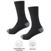 1 Pair Heated Sock 3 Temperature Adjustable Quick Heating USB Rechargeable Battery Powered