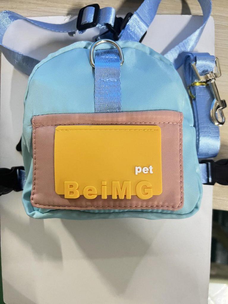 Pet Cartoon Self-Backpack: Small Dog/Cat Outdoor Travel Carrier