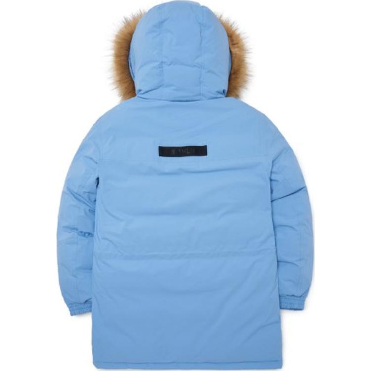 New MLB Down Jacket Cropped Unisex Blue 3ADJB1926-07BLL