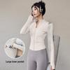 Women's Quick-Dry Slim-Fit UV-Protection Ice Silk Yoga Jacket, Summer 2025