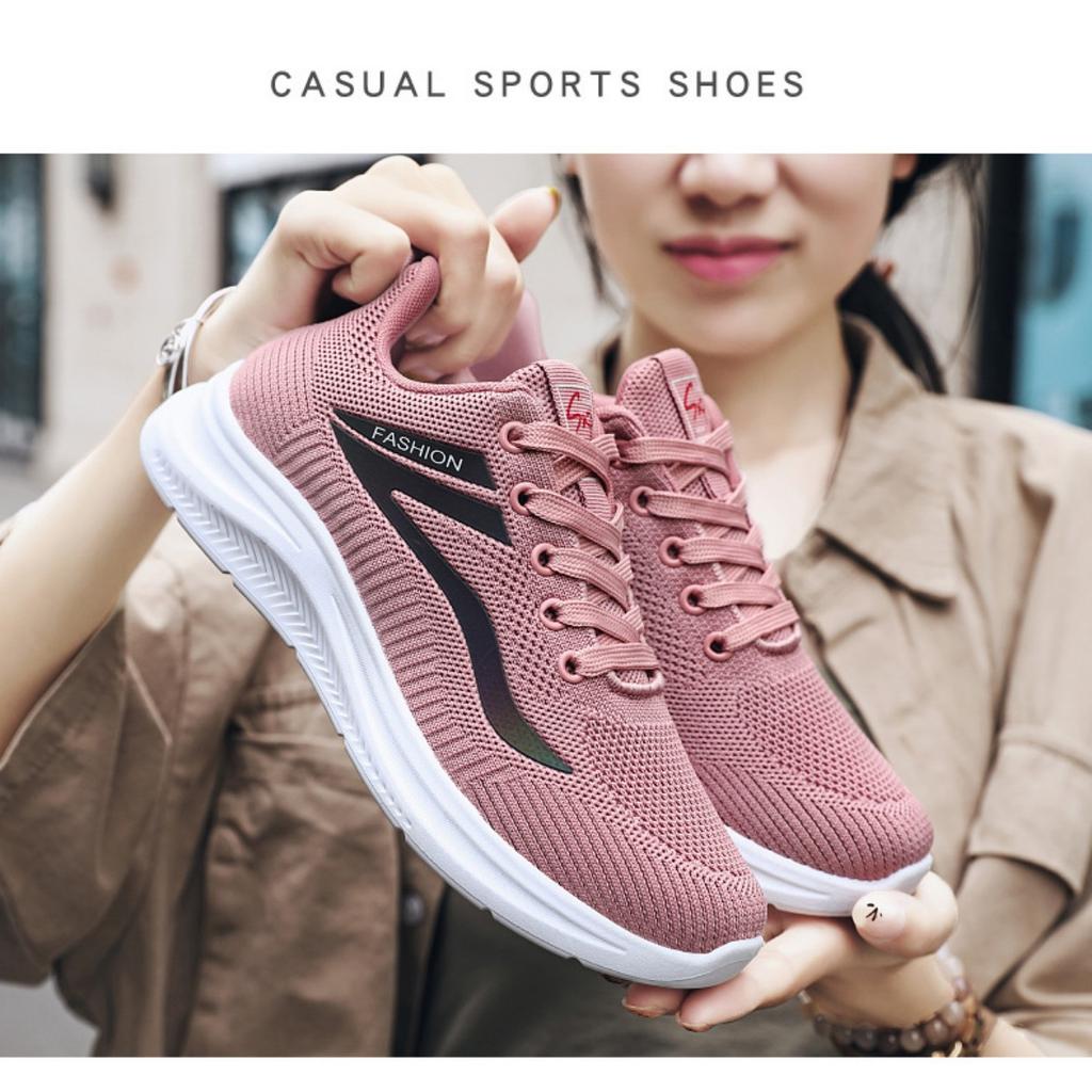 Schuhe Damen, Frühling Neue Damen Schuhe Weiche Sohle Freizeit-Turnschuhe