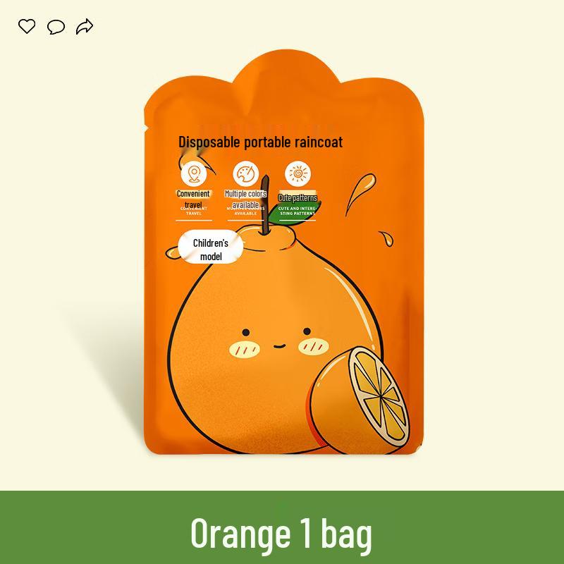 

Kids Disposable Rain Poncho with Backpack Space (10-Pack)