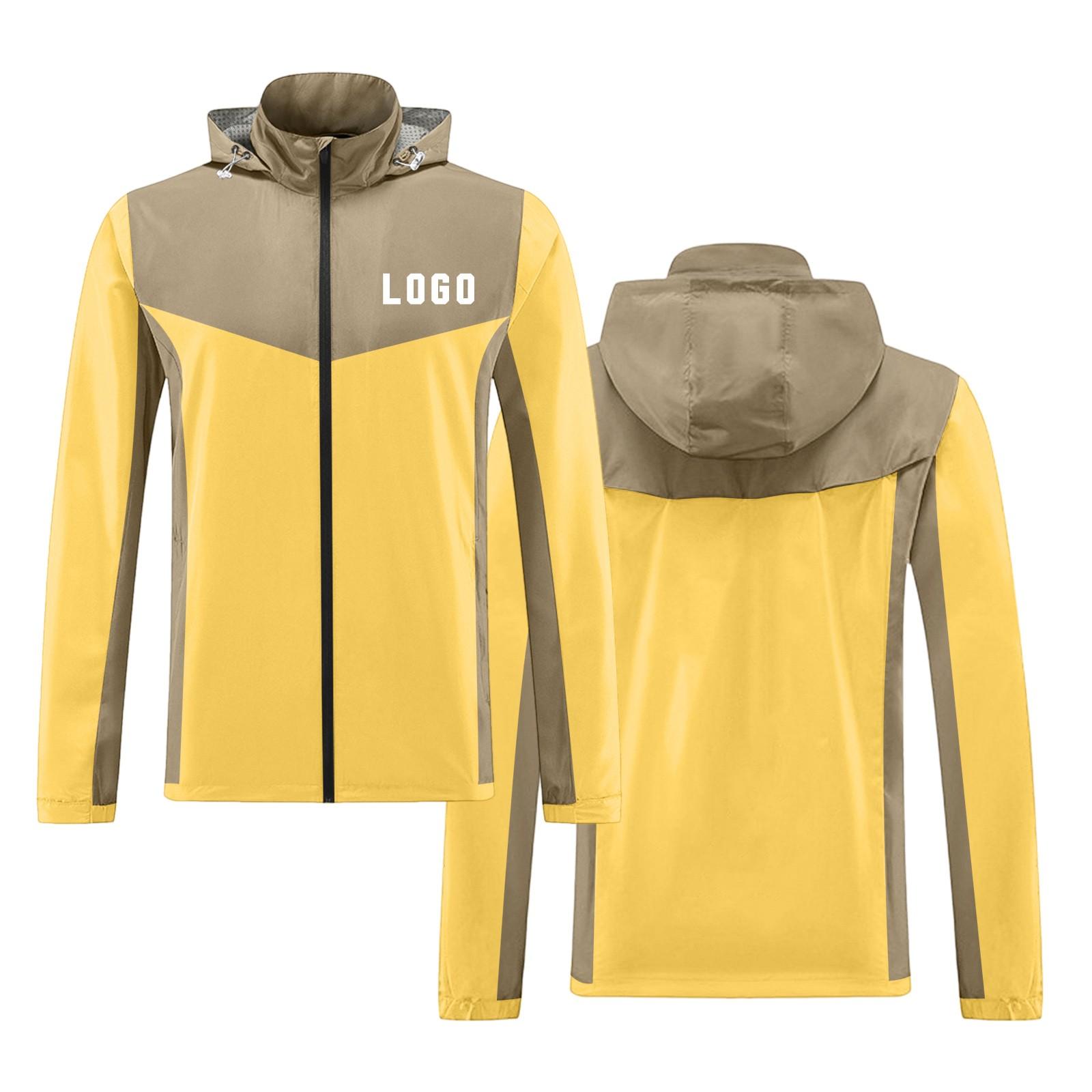 

Детская Взрослая Модная Толстовка с Капюшоном с Принтом Тренировочная Ветрозащитная Дождестойкая Солнцезащитная Спортивная Куртка для Бега Фитнеса Быстросохнущая Куртка S