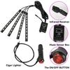 Neon LED Interior Car Light APP Music Remote Control RGB Underglow LED Ambient Light USB/Cigar Plug Auto Atmosphere Lighting 12V