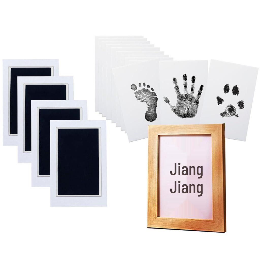 Pet and Baby Hand & Footprint Inkless Photo Frame Memorial Display