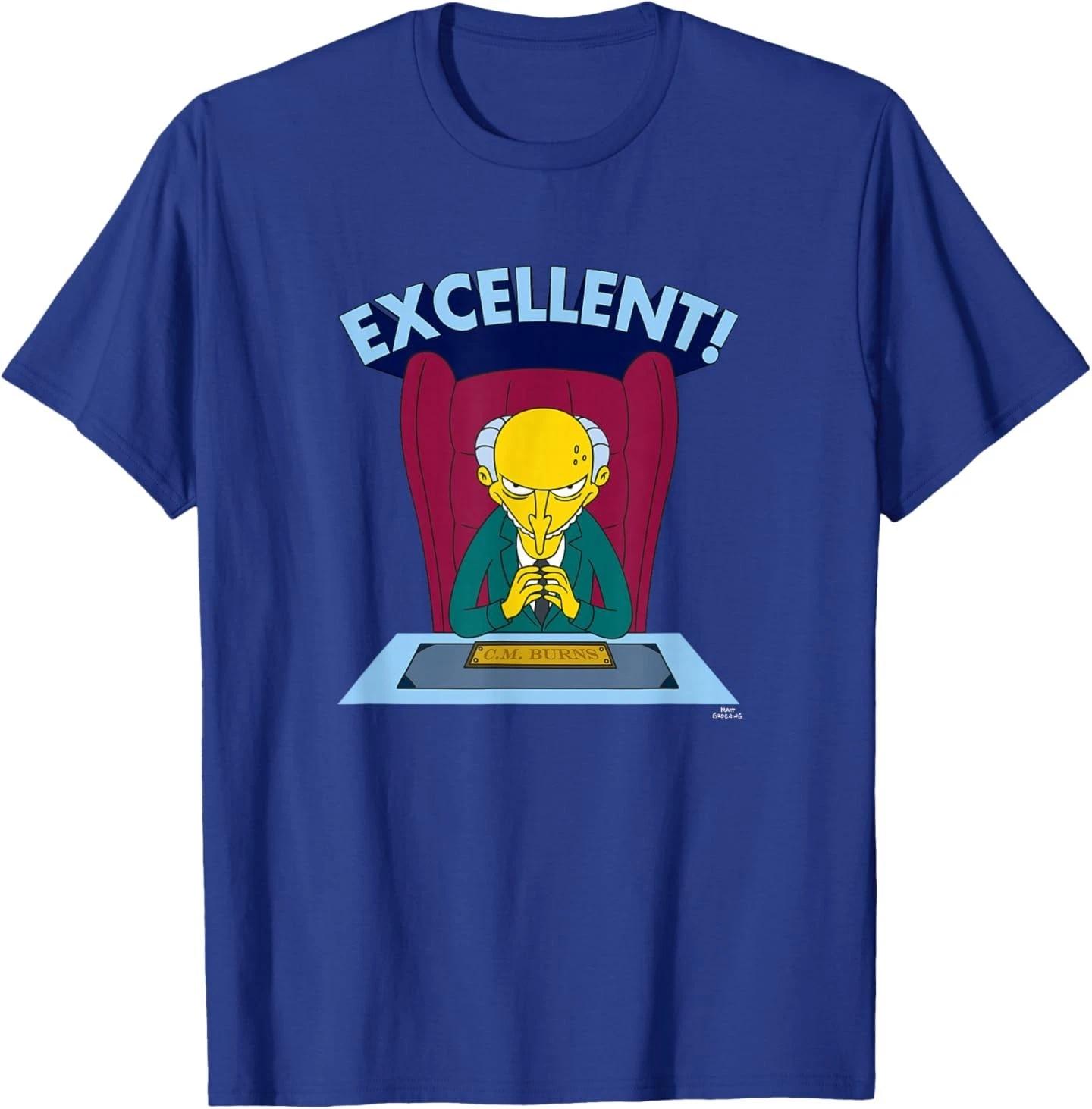 The Simpsons Mr. Burns Excellent T-Shirt 2XL