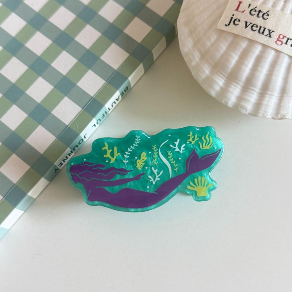 Elephant Cartoon Animal Hair Claw Butterfly Geometry Shark Clip Fashion Sweet Hair Clip  Girls