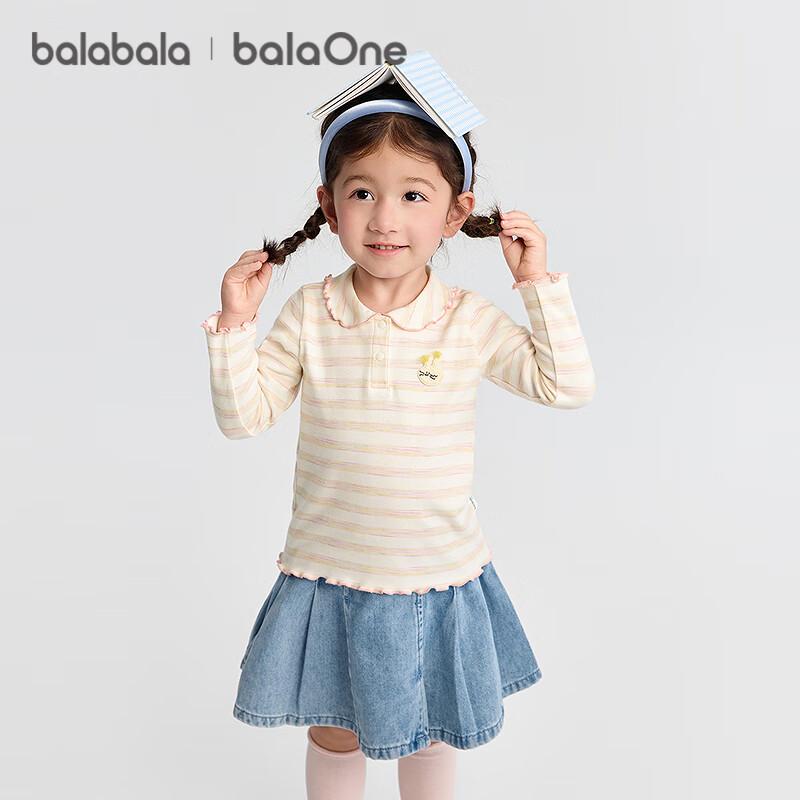 BalabalaOne Toddler Girls' Long-Sleeve T-Shirt