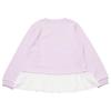 Nakata Classic on8981az Gabby's Dollhouse Ruffled Hem Long Sleeve Sweatshirt, Girls, Purple